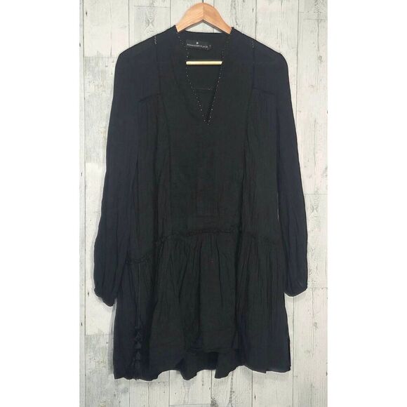 Pomander Place Ophelia Dropped Waist Dress / Coverup Sz. S - Picture 3 of 6